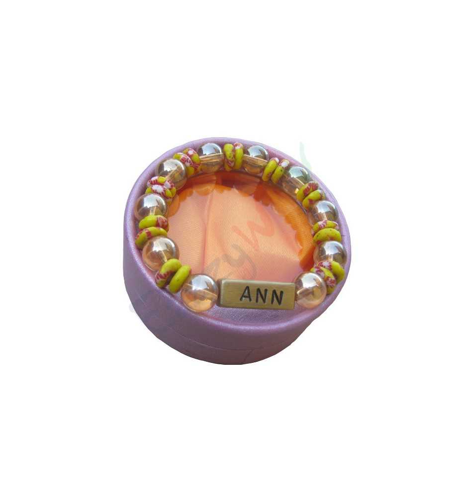 Customized Beaded Bracelet Customized Beaded Bracelet