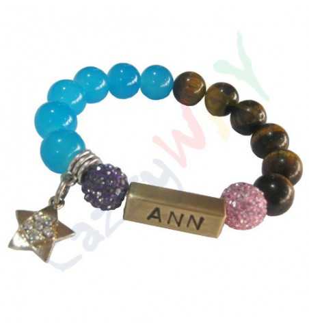 Customized Beaded Bracelet Customized Beaded Bracelet