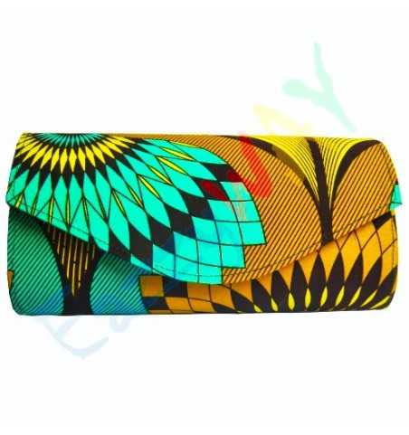 African Print Purse