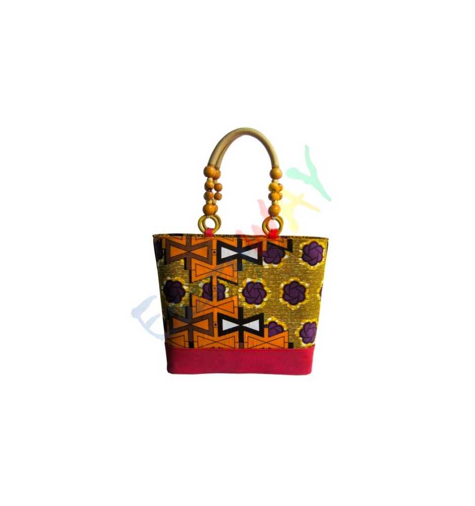 African Print Handbag