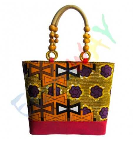 African Print Handbag