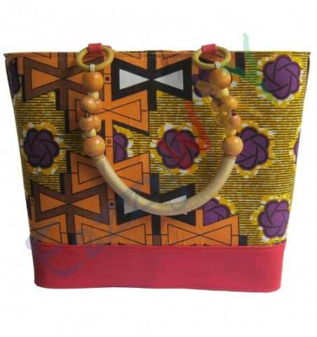 African Print Handbag
