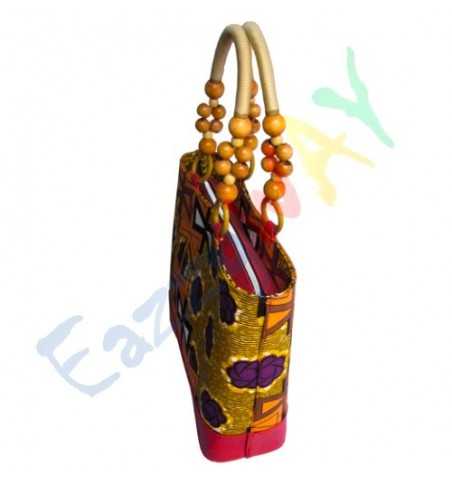 African Print Handbag