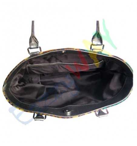 African Print Handbag