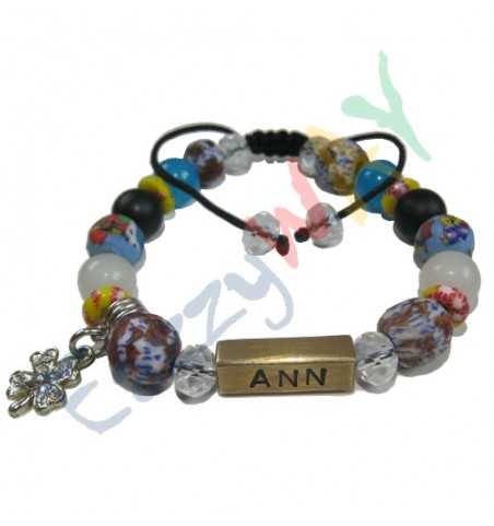 Customized Beaded Bracelet