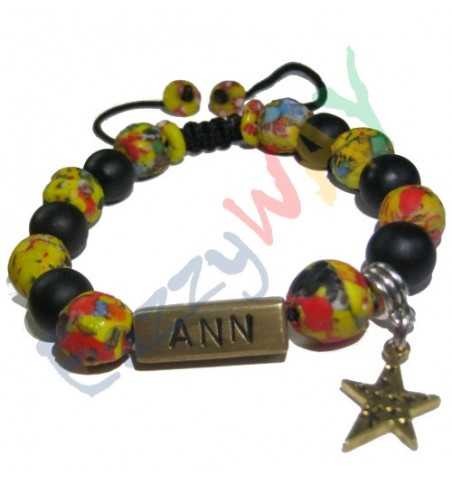 Customized Beaded Bracelet