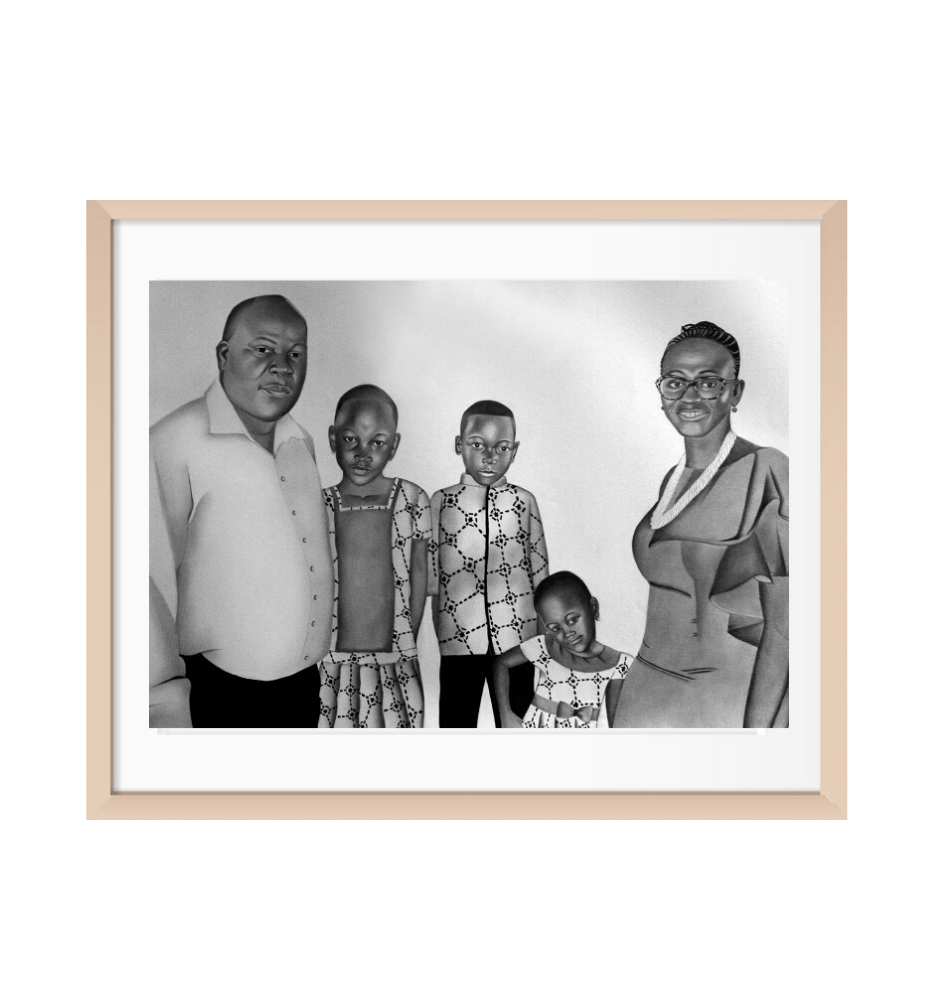 Custom Pencil Family Sketch Custom Pencil Family Sketch