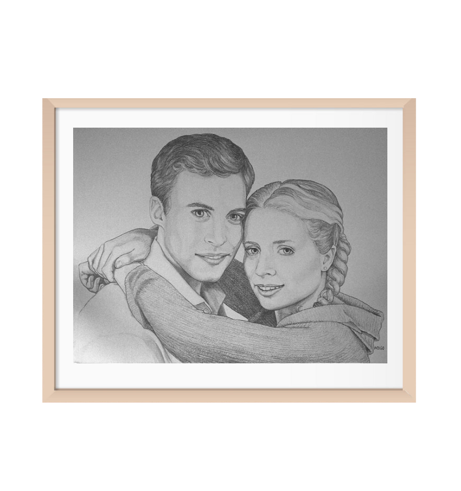 Custom Pencil Family Sketch Custom Pencil Family Sketch