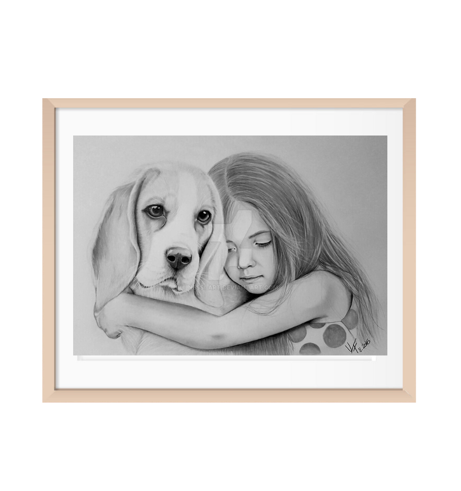 Custom Pencil Portrait & Pet Sketch Custom Pencil Portrait & Pet Sketch