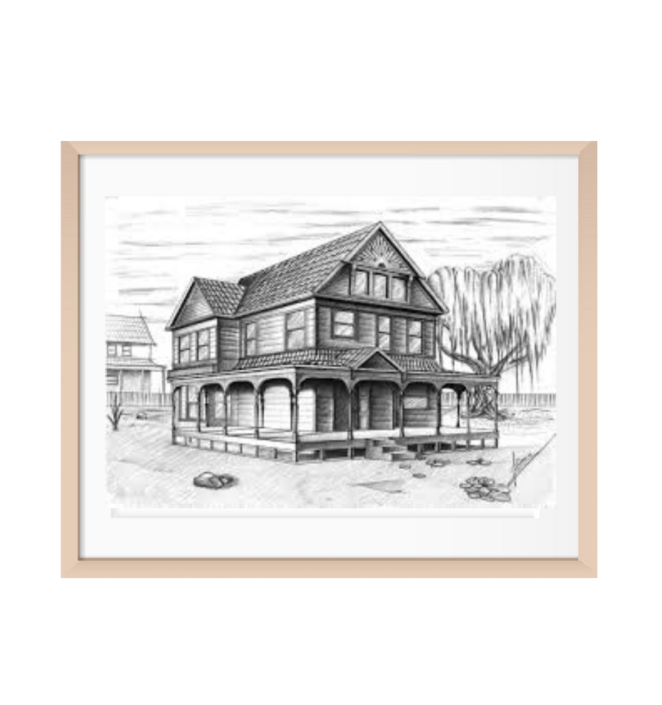 Custom House Sketch Custom House Sketch