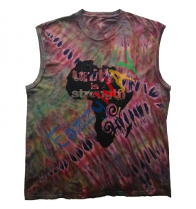 Africa Map Sleeveless Shirt