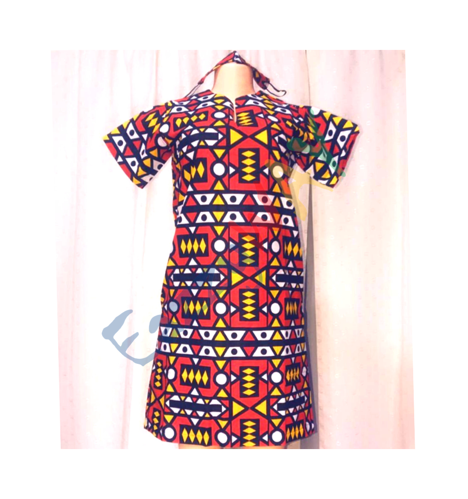 Ankara Print Dress