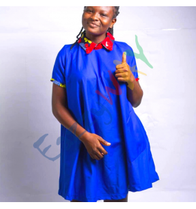 All Blue Ladies Dress