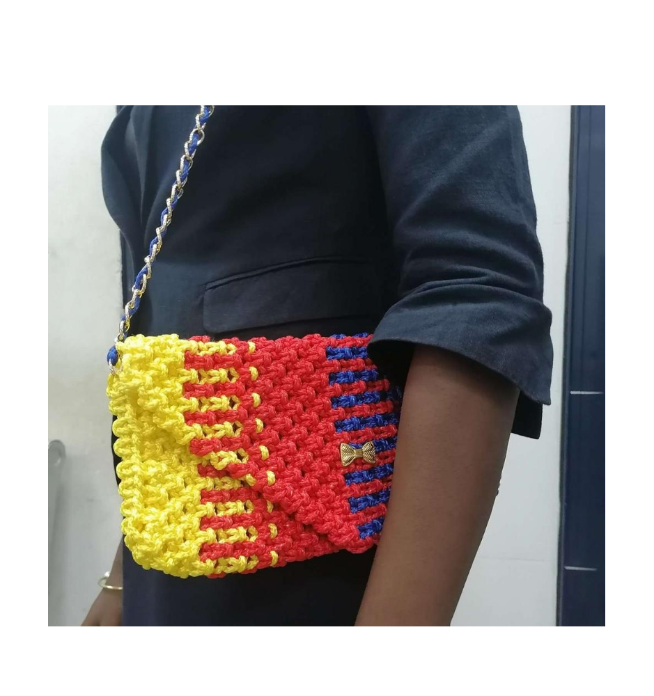 Macrame Clutch Bag Macrame Clutch Bag
