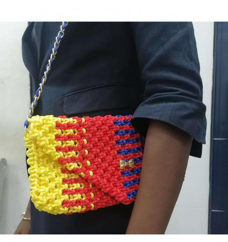 Macrame Clutch Bag Macrame Clutch Bag