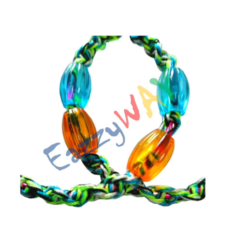 Royal Hoop Earrings - Thread Wrapped Royal Hoop Earrings - Thread Wrapped