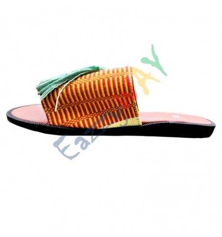 African Kente Sandal | Unisex African Kente Sandal | Unisex