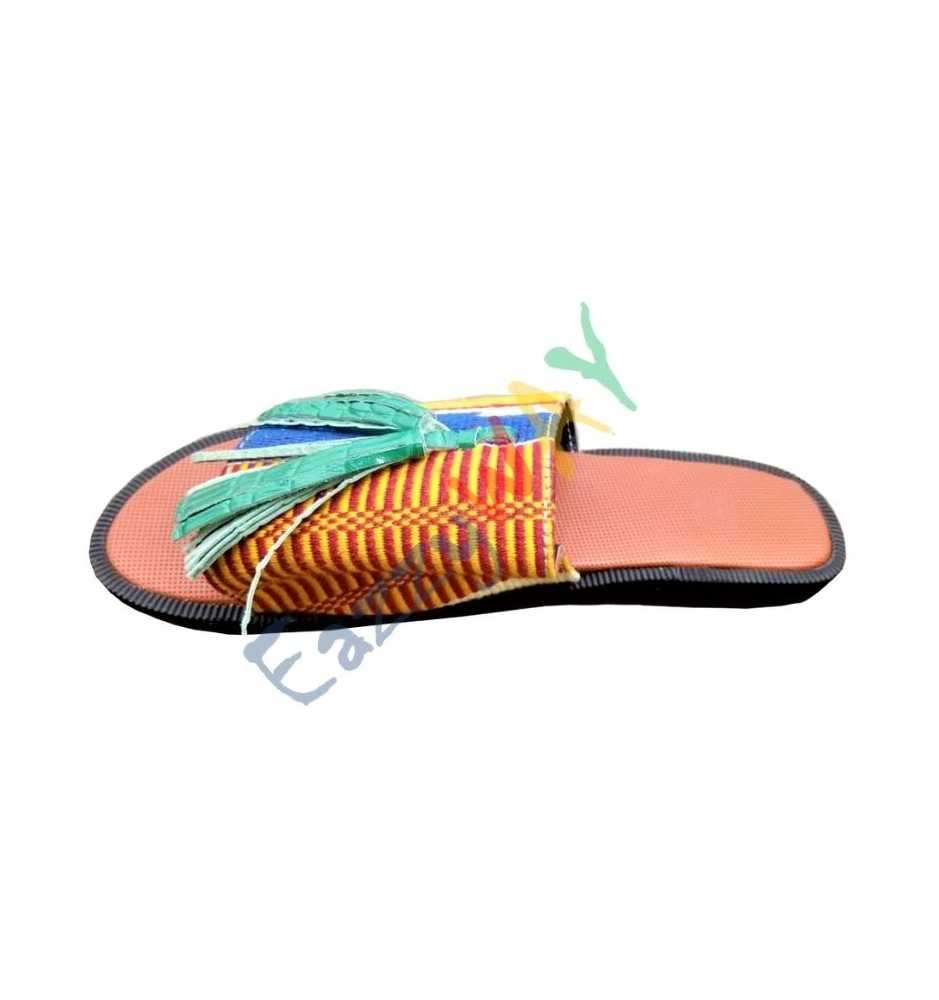 African Kente Sandal | Unisex African Kente Sandal | Unisex