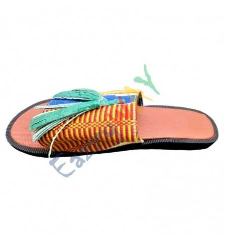African Kente Sandal | Unisex African Kente Sandal | Unisex