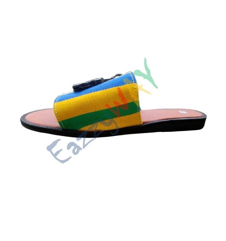 African Kente Slipper | Unisex African Kente Slipper | Unisex