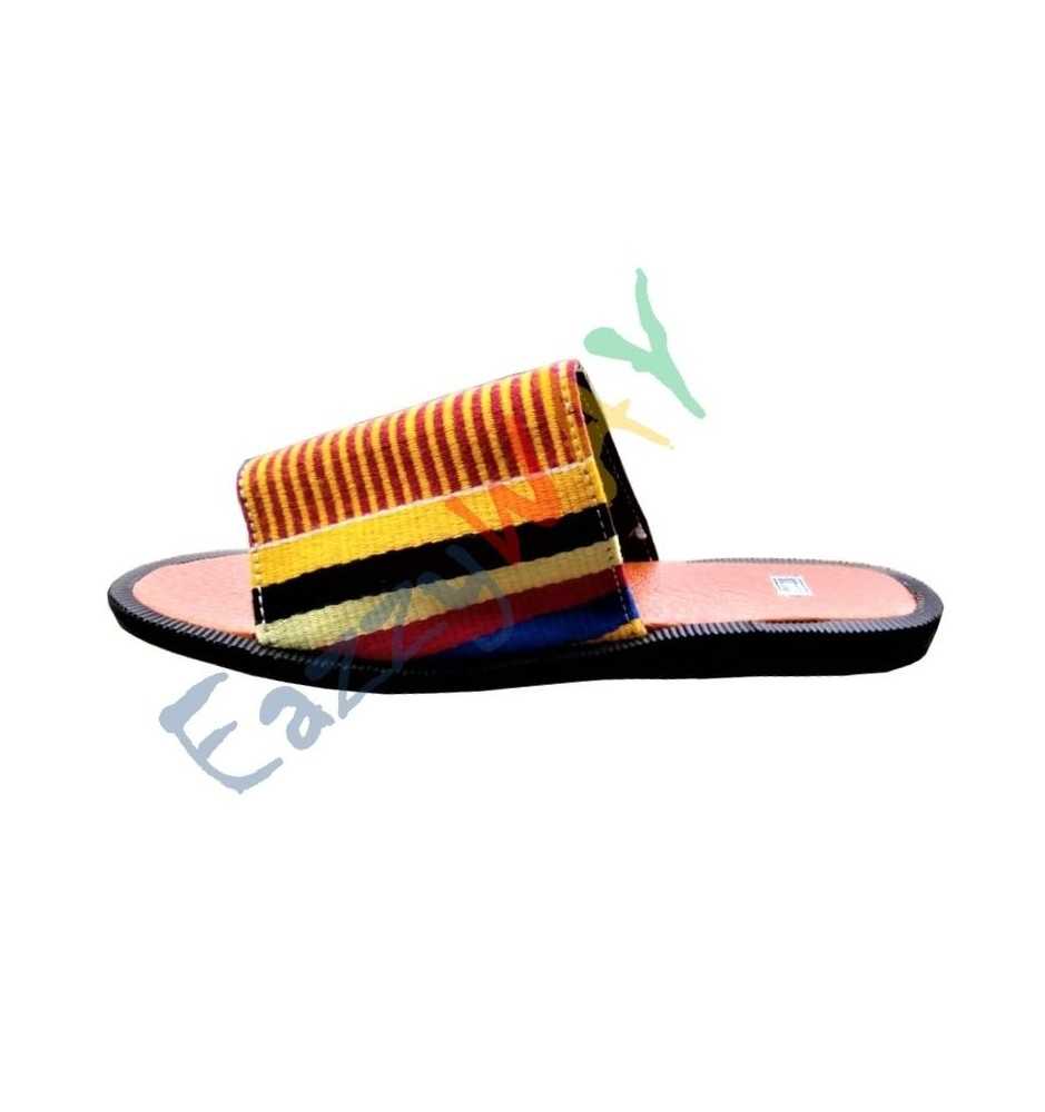 African Kente Sandal | Unisex African Kente Sandal | Unisex