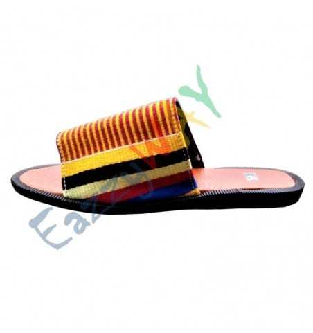 African Kente Sandal | Unisex African Kente Sandal | Unisex