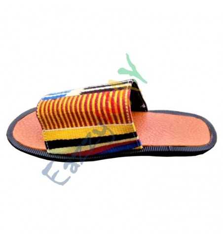 African Kente Sandal | Unisex African Kente Sandal | Unisex