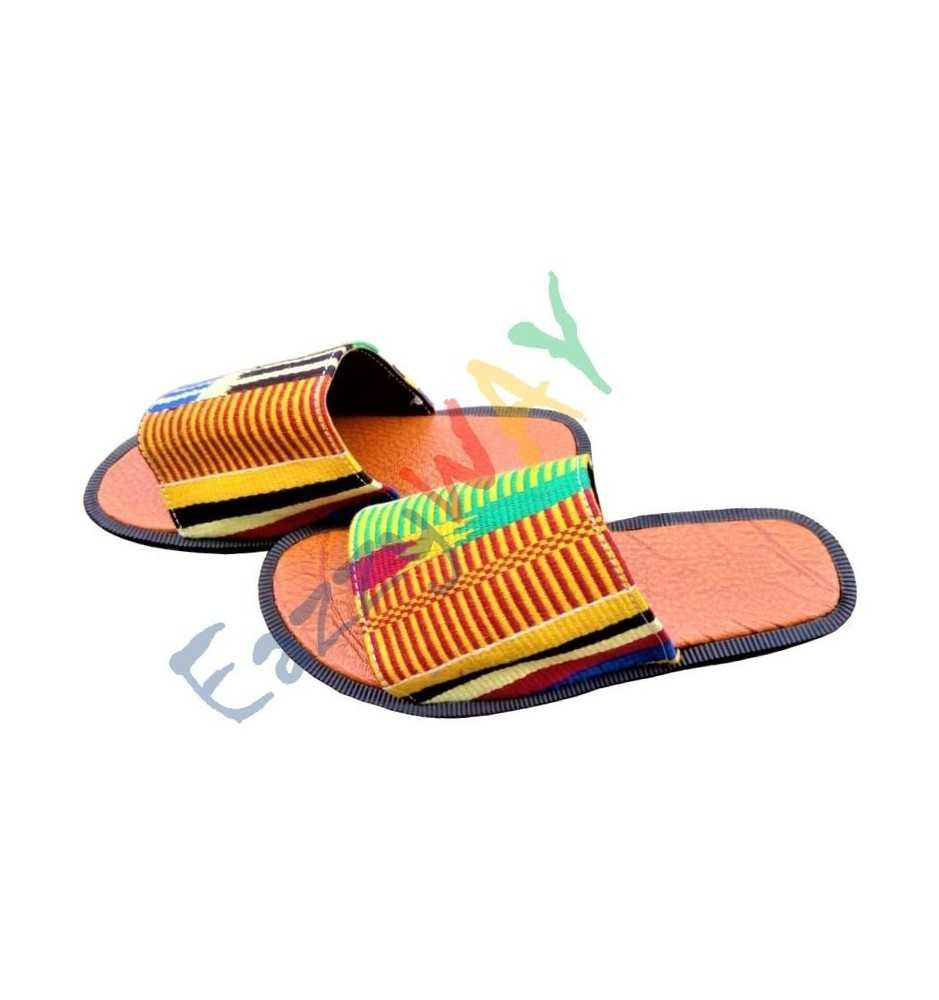 African Kente Sandal | Unisex African Kente Sandal | Unisex