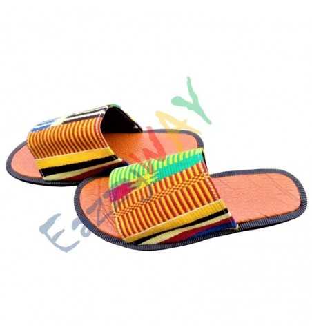 African Kente Sandal | Unisex African Kente Sandal | Unisex