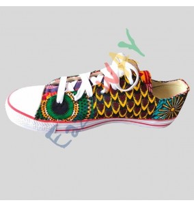 African Print Sneaker | Unisex 2