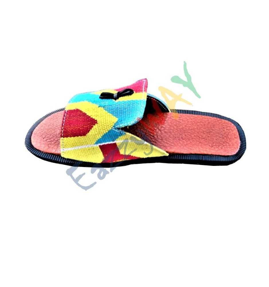African Kente Slipper | Unisex African Kente Slipper | Unisex