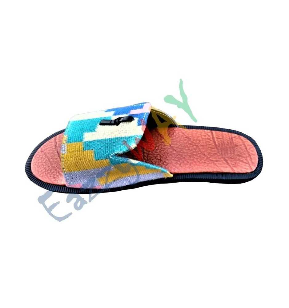 African Kente Slipper | Unisex African Kente Slipper | Unisex