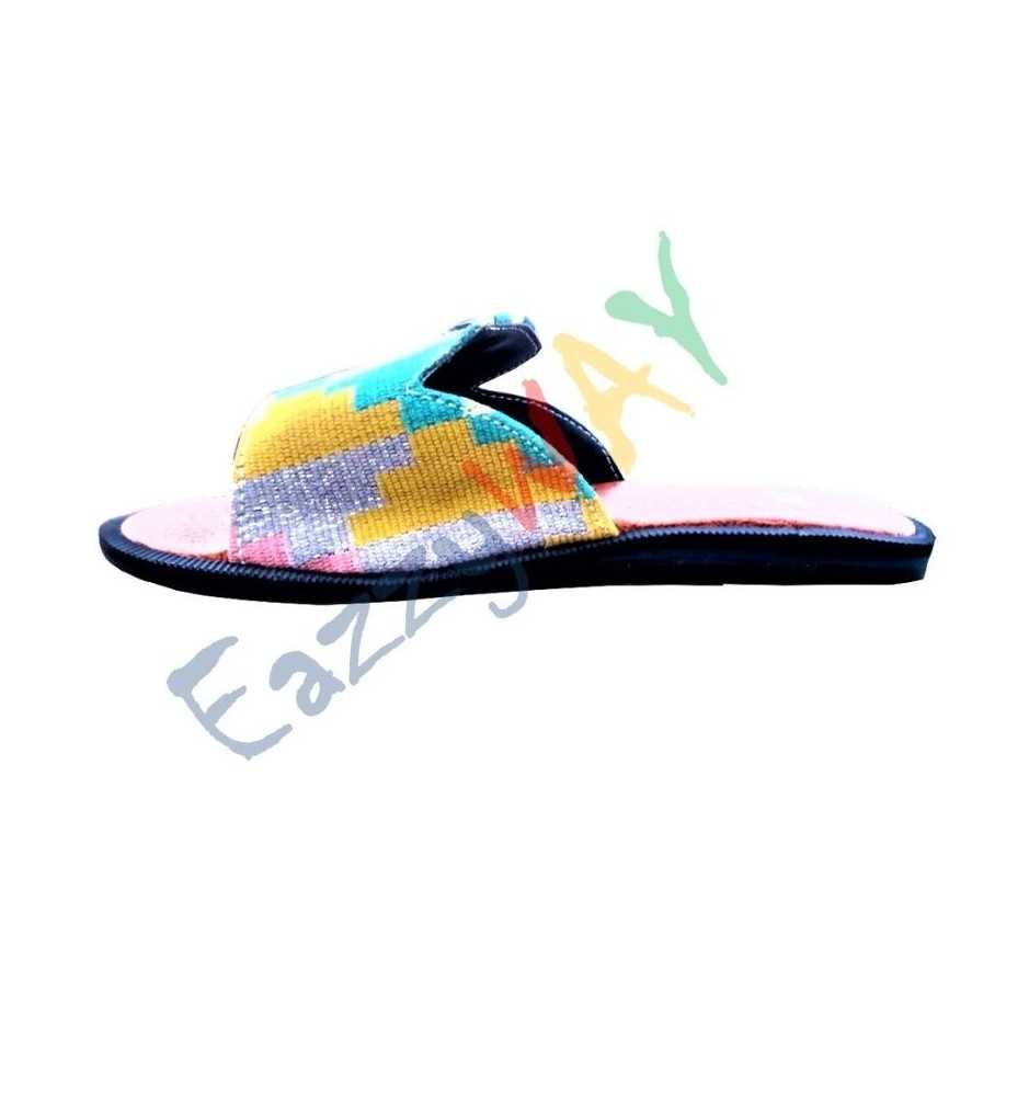 African Kente Slipper | Unisex African Kente Slipper | Unisex