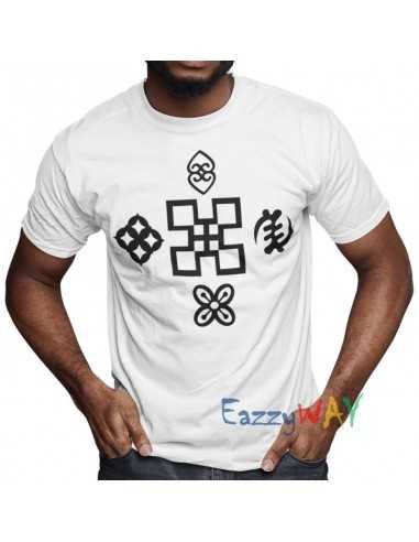 Adinkra Print T-Shirt