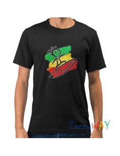 Bongo Man Print T-Shirt