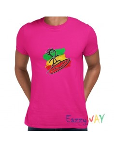 Bongo Man Print T-Shirt