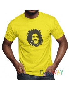 Bob Marley Print T-Shirt
