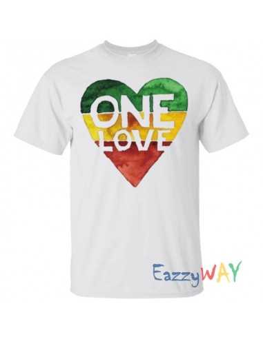 One Love Print T-Shirt I Unisex One Love Print T-Shirt I Unisex