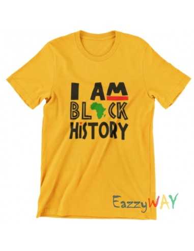 Black Power Print T-Shirt