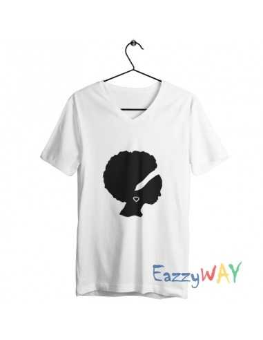 Afro Lady Print T-Shirt Afro Lady Print T-Shirt