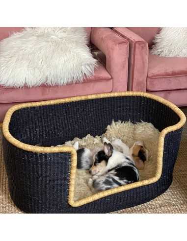 Woven Dog Basket Bed Woven Dog Basket Bed