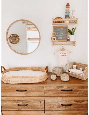 Baby Changing Table Basket with Pad