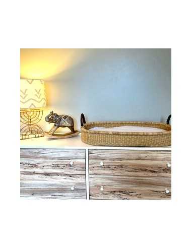 Baby Changing Table Basket with Pad