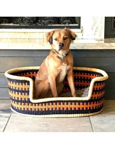 Woven Dog Basket Bed Woven Dog Basket Bed