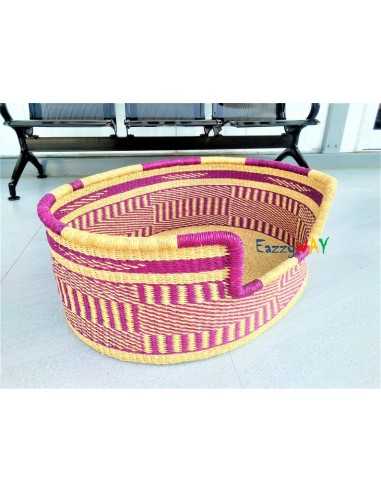 Woven Dog Basket Bed Woven Dog Basket Bed